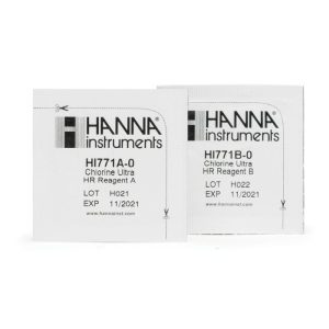 REACTIVOS DE CLORO PARA CHECKER® HC RANGO ULTRA ALTO HI771-25