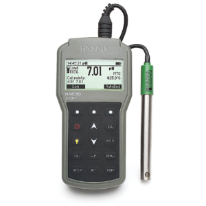 MEDIDOR DE PH/MV/TEMP PORTATIL IMPERMEABLE CON REGISTRO Y SALIDA USB PROFESIONAL – HI98190