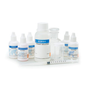 TEST DE OXIGENO DISUELTO TEST QUIMICO KIT X 110 TEST (HI3810)
