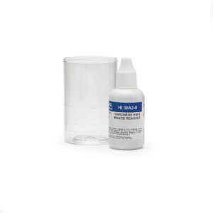 KIT QUÍMICO DE PRUEBAS PARA DUREZA TOTAL INTERVALO ALTO (400-3000 Mg/L) HI3842